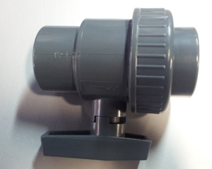 Ball Valve PVC Weldable 50mm NBR 5648